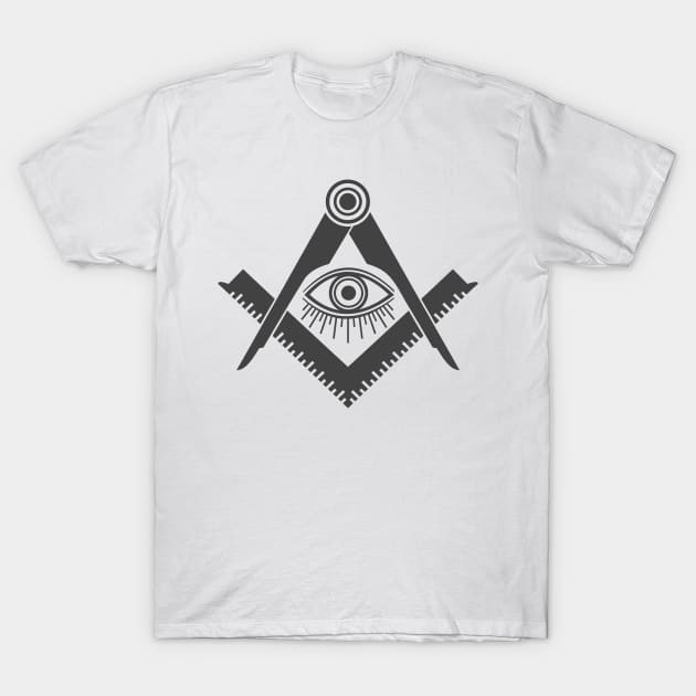 Masonic symbol T-Shirt by Razym